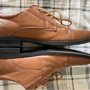 Brown spring dress shoes